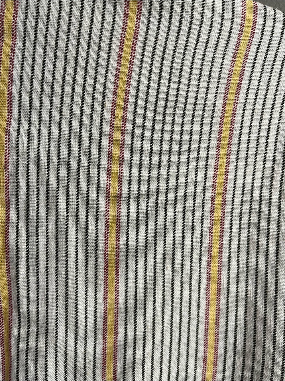wild fable 90s butter mom style Striped linen-blend Blazer XS summer layers - Picture 7 of 7
